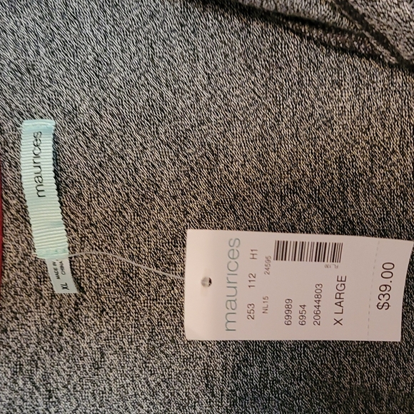 NWT Maurices hooded aztec long sweater - Picture 3 of 5